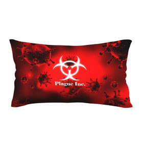 Подушка 3D антистресс с принтом PLAGUE INC. в городе Новоалтайск, наволочка — 100% полиэстер, наполнитель — вспененный полистирол | состоит из подушки и наволочки на молнии | molecule | plague inc | абстракция | бактерии | вирус | клетки | медицина | микробы | молекулы | наука | нейрон | нейроны | планета | текстура | текстуры | формула