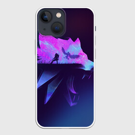 Чехол для iPhone 13 mini с принтом The Witcher в городе Новоалтайск,  |  | geralt | witcher | wolf | ведьмак | волк | геральт