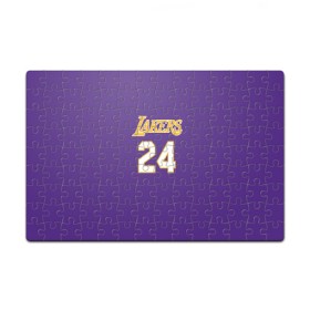 Пазл магнитный 126 элементов с принтом Los Angeles Lakers / Kobe Brya в городе Новоалтайск, полимерный материал с магнитным слоем | 126 деталей, размер изделия —  180*270 мм | basketball | espn | kobe | kobe bryant | kobe bryant death | kobe bryant tribute | lakers | los angeles lakers | nba