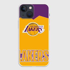 Чехол для iPhone 13 mini с принтом Los Angeles Lakers в городе Новоалтайск,  |  | angeles | bryant | kobe | lakers | los | баскетбольный | клуб