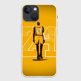 Чехол для iPhone 13 mini с принтом Kobe Bryant в городе Новоалтайск,  |  | 24 | basketball | bryant | kobe | kobe bryant | kobe bryant 24 | lakers | los angeles lakers | mamba | баскетбол | кобе 24 | кобе брайант | кобе брайнт | коби брайант | коби брайн | лейкерс | номер 24