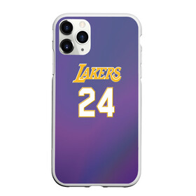 Чехол для iPhone 11 Pro Max матовый с принтом Los Angeles Lakers Kobe Brya в городе Новоалтайск, Силикон |  | basketball | espn | kobe | kobe bryant | kobe bryant death | kobe bryant tribute | lakers | los angeles lakers | nba