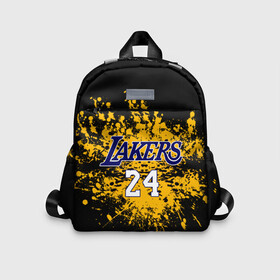 Детский рюкзак 3D с принтом Kobe Bryant в городе Новоалтайск, 100% полиэстер | лямки с регулируемой длиной, сверху петелька, чтобы рюкзак можно было повесить на вешалку. Основное отделение закрывается на молнию, как и внешний карман. Внутри дополнительный карман. По бокам два дополнительных кармашка | Тематика изображения на принте: 24 | kobe | kobe bean bryant | lakers | los angeles | американский баскетболист | баскетбол | баскетболист | коби | коби бин брайант | лейкерс | лос анджелес | нью йорк