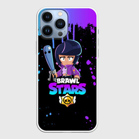 Чехол для iPhone 13 Pro Max с принтом BRAWL STARS BIBI в городе Новоалтайск,  |  | Тематика изображения на принте: brawl stars | bull | colt | crow | leon | leon shark | shark | stars | акула | берли | ворон | динамайк | кольт | леон | леон акула | нита | спайк | шелли | эль примо