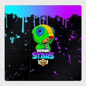 Магнитный плакат 3Х3 с принтом BRAWL STARS LEON | БРАВЛ СТАРС ЛЕОН (Z) в городе Новоалтайск, Полимерный материал с магнитным слоем | 9 деталей размером 9*9 см | brawl stars | bull | colt | crow | leon | leon shark | shark | stars | акула | берли | ворон | динамайк | кольт | леон | леон акула | нита | спайк | шелли | эль примо
