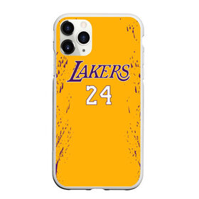 Чехол для iPhone 11 Pro Max матовый с принтом Kobe Bryant в городе Новоалтайск, Силикон |  | angeles | bryant | kobe | lakers | los | nba | баскетбольный | клуб