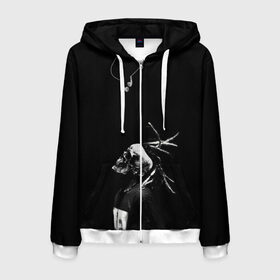 Мужская толстовка 3D на молнии с принтом Suicide Boys в городе Новоалтайск, 100% полиэстер | длина до линии бедра, манжеты и пояс оформлены мягкой тканевой резинкой, двухслойный капюшон со шнурком для регулировки, спереди молния, по бокам два кармана | suicide boys