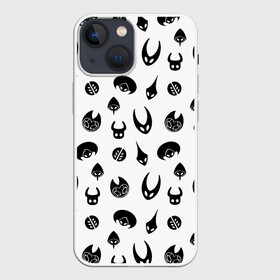 Чехол для iPhone 13 mini с принтом Hollow Knight в городе Новоалтайск,  |  | grimm | hallounest | heart of nightmare | hollow knight | hornet | knight | quirrell | silksong | гримм | квиррел | рыцарь | халлоунест | холлоу найт | хорнет
