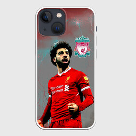 Чехол для iPhone 13 mini с принтом Mohamed Salah в городе Новоалтайск,  |  | Тематика изображения на принте: mohamed salah | англия | ливер | ливерпуль | мохаммед салах | салах | футбол