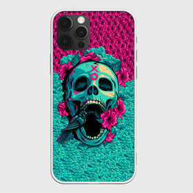 Чехол для iPhone 12 Pro Max с принтом Неоновый череп в городе Новоалтайск, Силикон |  | 3d | flowers | music | neon | prints | rock | skull | картинки | майки | мем | мода | музыка | неон | прикол | принты | рок | стиль | тренд | футболки | цветы | череп | яркие | яркость