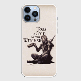 Чехол для iPhone 13 Pro Max с принтом Toss a coin to your Witcher в городе Новоалтайск,  |  | Тематика изображения на принте: andrzej | cavill | ciri | geralt | henry | netflix | rivia | sapkowski | witcher | анджей | ведьмак | генри | геральт | йеннифэ | кавилл | лютик | ривия | сапковский | цири | цирилла