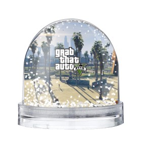 Снежный шар с принтом GRAND THEFT AUTO 5 в городе Новоалтайск, Пластик | Изображение внутри шара печатается на глянцевой фотобумаге с двух сторон | grand theft auto 2 | grand theft auto 3 | grand theft auto v | grand theft auto: san andreas | grand theft auto: vice city | gta 1 | gta 2 | gta 3 | gta 4 | gta 5 | gta online | gta v | город | игры