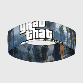 Повязка на голову 3D с принтом GRAND THEFT AUTO 5 в городе Новоалтайск,  |  | Тематика изображения на принте: grand theft auto 2 | grand theft auto 3 | grand theft auto v | grand theft auto: san andreas | grand theft auto: vice city | gta 1 | gta 2 | gta 3 | gta 4 | gta 5 | gta online | gta v | город | игры