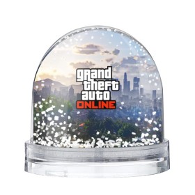 Снежный шар с принтом GTA ONLINE в городе Новоалтайск, Пластик | Изображение внутри шара печатается на глянцевой фотобумаге с двух сторон | grand theft auto 2 | grand theft auto 3 | grand theft auto v | grand theft auto: san andreas | grand theft auto: vice city | gta 1 | gta 2 | gta 3 | gta 4 | gta 5 | gta online | gta v | город | игры