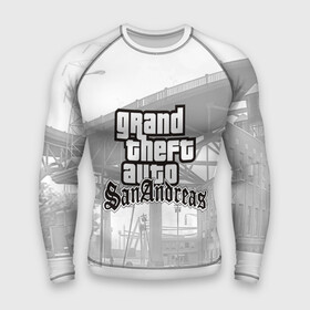 Мужской рашгард 3D с принтом GTA SanAndreas в городе Новоалтайск,  |  | grand theft auto 2 | grand theft auto 3 | grand theft auto v | grand theft auto: san andreas | grand theft auto: vice city | gta 1 | gta 2 | gta 3 | gta 4 | gta 5 | gta online | gta v | город | игры