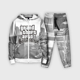 Детский костюм 3D с принтом GTA SanAndreas в городе Новоалтайск,  |  | grand theft auto 2 | grand theft auto 3 | grand theft auto v | grand theft auto: san andreas | grand theft auto: vice city | gta 1 | gta 2 | gta 3 | gta 4 | gta 5 | gta online | gta v | город | игры