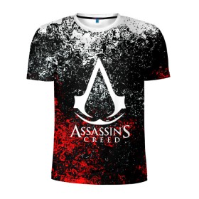 Мужская футболка 3D спортивная с принтом ASSASSIN`S CREED в городе Новоалтайск, 100% полиэстер с улучшенными характеристиками | приталенный силуэт, круглая горловина, широкие плечи, сужается к линии бедра | black flag | brotherhood | chronicles | creed | game | origins | revelations | rogue | syndicate | unity | альтаир | ассасин | игры | кинжал | пираты