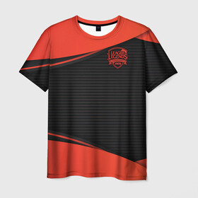 Мужская футболка 3D с принтом League of Legends в городе Новоалтайск, 100% полиэфир | прямой крой, круглый вырез горловины, длина до линии бедер | jinx | kda | league | lol | moba | pentakill | riot | rise | rus | skins | варвик | варус | воин | легенд | лига | лол | маг | стрелок | танк | чемпион