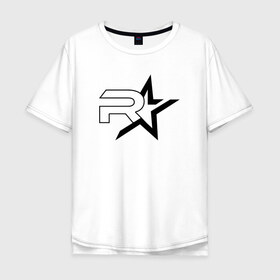 Мужская футболка хлопок Oversize с принтом Rockstar Games в городе Новоалтайск, 100% хлопок | свободный крой, круглый ворот, “спинка” длиннее передней части | grand theft auto 2 | grand theft auto 3 | grand theft auto v | grand theft auto: san andreas | grand theft auto: vice city | gta 1 | gta 2 | gta 3 | gta 4 | gta 5 | gta online | gta v | город | игры