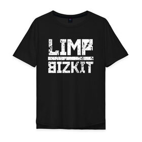 Мужская футболка хлопок Oversize с принтом LIMP BIZKIT в городе Новоалтайск, 100% хлопок | свободный крой, круглый ворот, “спинка” длиннее передней части | dj lethal | limp bizkit | rock | джон отто | лимп бизкит | майк смит | музыка | роб уотерс | рок | сэм риверс | терри бальзамо | уэс борланд | фред дёрст