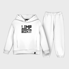 Детский костюм хлопок Oversize с принтом LIMP BIZKIT LOGO | ЛИМП БИЗКИТ ЛОГО (Z) в городе Новоалтайск,  |  | dj lethal | limp bizkit | rock | джон отто | лимп бизкит | майк смит | музыка | роб уотерс | рок | сэм риверс | терри бальзамо | уэс борланд | фред дёрст