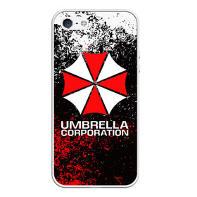 Чехол для iPhone 5/5S матовый с принтом UMBRELLA CORP в городе Новоалтайск, Силикон | Область печати: задняя сторона чехла, без боковых панелей | ada wong | biohazard | leon | nemesis | project resistance | raccoon city | re2 | resident evil 2 | rpd | stars | umbrella | ада вонг | амбрелла | немесис | ужасы