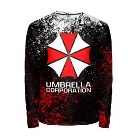 Мужской лонгслив 3D с принтом UMBRELLA CORP в городе Новоалтайск, 100% полиэстер | длинные рукава, круглый вырез горловины, полуприлегающий силуэт | ada wong | biohazard | leon | nemesis | project resistance | raccoon city | re2 | resident evil 2 | rpd | stars | umbrella | ада вонг | амбрелла | немесис | ужасы