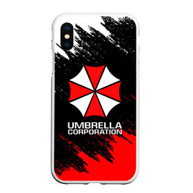 Чехол для iPhone XS Max матовый с принтом UMBRELLA CORP в городе Новоалтайск, Силикон | Область печати: задняя сторона чехла, без боковых панелей | ada wong | biohazard | leon | nemesis | project resistance | raccoon city | re2 | resident evil 2 | rpd | stars | umbrella | ада вонг | амбрелла | немесис | ужасы