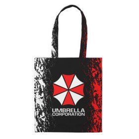 Сумка 3D повседневная с принтом UMBRELLA CORP в городе Новоалтайск, 100% полиэстер | Плотность: 200 г/м2; Размер: 34×35 см; Высота лямок: 30 см | ada wong | biohazard | leon | nemesis | project resistance | raccoon city | re2 | resident evil 2 | rpd | stars | umbrella | ада вонг | амбрелла | немесис | ужасы