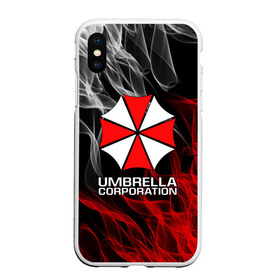 Чехол для iPhone XS Max матовый с принтом UMBRELLA CORP в городе Новоалтайск, Силикон | Область печати: задняя сторона чехла, без боковых панелей | ada wong | biohazard | leon | nemesis | project resistance | raccoon city | re2 | resident evil 2 | rpd | stars | umbrella | ада вонг | амбрелла | немесис | ужасы