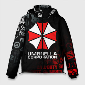 Мужская зимняя куртка 3D с принтом RESIDENT EVIL (UMBRELLA CORP) в городе Новоалтайск, верх — 100% полиэстер; подкладка — 100% полиэстер; утеплитель — 100% полиэстер | длина ниже бедра, свободный силуэт Оверсайз. Есть воротник-стойка, отстегивающийся капюшон и ветрозащитная планка. 

Боковые карманы с листочкой на кнопках и внутренний карман на молнии. | ada wong | biohazard | leon | nemesis | project resistance | raccoon city | re | re3 | resident evil | resident evil 3 | rpd | stars | umbrella | ада вонг | амбрелла | немезис | ужасы