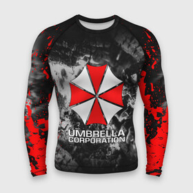 Мужской рашгард 3D с принтом UMBRELLA CORP | АМБРЕЛЛА КОРП в городе Новоалтайск,  |  | ada wong | biohazard | leon | nemesis | project resistance | raccoon city | re2 | resident evil 2 | rpd | stars | umbrella | ада вонг | амбрелла | немесис | ужасы