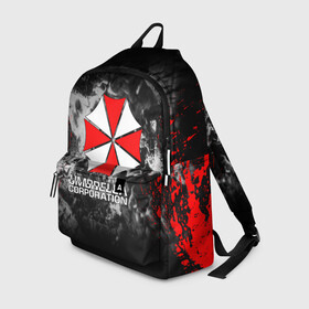 Рюкзак 3D с принтом UMBRELLA CORP | АМБРЕЛЛА КОРП в городе Новоалтайск, 100% полиэстер | лямки с регулируемой длиной, сверху петелька, чтобы рюкзак можно было повесить на вешалку. Основное отделение закрывается на молнию, как и внешний карман. Внутри два дополнительных кармана, один из которых закрывается на молнию. По бокам два дополнительных кармашка | ada wong | biohazard | leon | nemesis | project resistance | raccoon city | re2 | resident evil 2 | rpd | stars | umbrella | ада вонг | амбрелла | немесис | ужасы