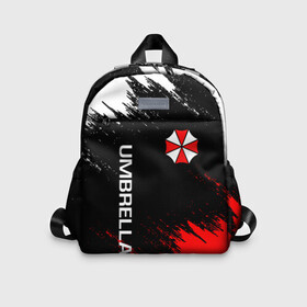 Детский рюкзак 3D с принтом UMBRELLA CORP | АМБРЕЛЛА КОРП (Z) в городе Новоалтайск, 100% полиэстер | лямки с регулируемой длиной, сверху петелька, чтобы рюкзак можно было повесить на вешалку. Основное отделение закрывается на молнию, как и внешний карман. Внутри дополнительный карман. По бокам два дополнительных кармашка | ada wong | biohazard | leon | nemesis | project resistance | raccoon city | re2 | resident evil 2 | rpd | stars | umbrella | ада вонг | амбрелла | немесис | ужасы