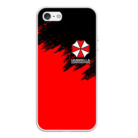 Чехол для iPhone 5/5S матовый с принтом UMBRELLA CORP в городе Новоалтайск, Силикон | Область печати: задняя сторона чехла, без боковых панелей | ada wong | biohazard | leon | nemesis | project resistance | raccoon city | re2 | resident evil 2 | rpd | stars | umbrella | ада вонг | амбрелла | немесис | ужасы