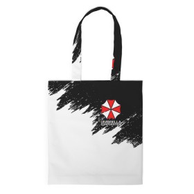 Сумка 3D повседневная с принтом UMBRELLA CORP в городе Новоалтайск, 100% полиэстер | Плотность: 200 г/м2; Размер: 34×35 см; Высота лямок: 30 см | ada wong | biohazard | leon | nemesis | project resistance | raccoon city | re2 | resident evil 2 | rpd | stars | umbrella | ада вонг | амбрелла | немесис | ужасы