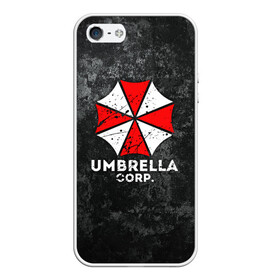 Чехол для iPhone 5/5S матовый с принтом UMBRELLA CORP в городе Новоалтайск, Силикон | Область печати: задняя сторона чехла, без боковых панелей | ada wong | biohazard | leon | nemesis | project resistance | raccoon city | re2 | resident evil 2 | rpd | stars | umbrella | ада вонг | амбрелла | немесис | ужасы