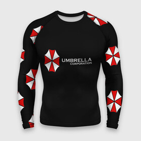 Мужской рашгард 3D с принтом Umbrella Corporation в городе Новоалтайск,  |  | апокалипсис | зла | зомби | обитель | твирус