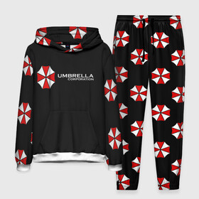 Мужской костюм 3D (с толстовкой) с принтом Umbrella Corporation в городе Новоалтайск,  |  | Тематика изображения на принте: апокалипсис | зла | зомби | обитель | твирус