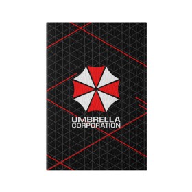 Обложка для паспорта матовая кожа с принтом UMBRELLA CORP в городе Новоалтайск, натуральная матовая кожа | размер 19,3 х 13,7 см; прозрачные пластиковые крепления | ada wong | biohazard | leon | nemesis | project resistance | raccoon city | re2 | resident evil 2 | rpd | stars | umbrella | ада вонг | амбрелла | немесис | ужасы