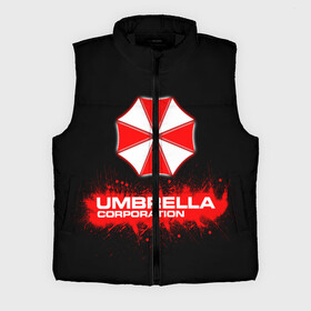Мужской жилет утепленный 3D с принтом Umbrella Corporation в городе Новоалтайск,  |  | corporation | umbrella | umbrella corporation | амбрела | амбрелла корпорейшн | военная корпорация | корпорация | фармацевтическая корпорация
