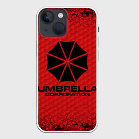 Чехол для iPhone 13 mini с принтом Umbrella Corporation в городе Новоалтайск,  |  | corporation | umbrella | umbrella corporation | амбрела | амбрелла корпорейшн | военная корпорация | корпорация | фармацевтическая корпорация
