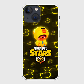 Чехол для iPhone 13 mini с принтом Brawl Stars Leon Sally в городе Новоалтайск,  |  | Тематика изображения на принте: bea | bo | brawl stars | crow | dynamike | gt max | gt макс | max | sally leon | sally леон | sandy | spike | беа | бо | бравл старс | динамайк | дэррил | кроу | леон. leon | макс | спайк | сэнди
