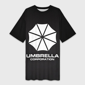 Платье-футболка 3D с принтом Umbrella Corporation в городе Новоалтайск,  |  | corporation | umbrella | umbrella corporation | амбрела | амбрелла корпорейшн | военная корпорация | корпорация | фармацевтическая корпорация