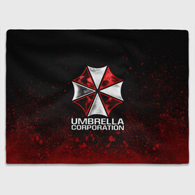 Плед 3D с принтом UMBRELLA CORP в городе Новоалтайск, 100% полиэстер | закругленные углы, все края обработаны. Ткань не мнется и не растягивается | ada wong | biohazard | leon | nemesis | project resistance | raccoon city | re2 | resident evil 2 | rpd | stars | umbrella | ада вонг | амбрелла | немесис | ужасы