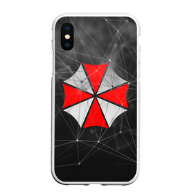 Чехол для iPhone XS Max матовый с принтом UMBRELLA CORP в городе Новоалтайск, Силикон | Область печати: задняя сторона чехла, без боковых панелей | ada wong | biohazard | leon | nemesis | project resistance | raccoon city | re2 | resident evil 2 | rpd | stars | umbrella | ада вонг | амбрелла | немесис | ужасы