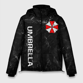 Мужская зимняя куртка 3D с принтом UMBRELLA CORP в городе Новоалтайск, верх — 100% полиэстер; подкладка — 100% полиэстер; утеплитель — 100% полиэстер | длина ниже бедра, свободный силуэт Оверсайз. Есть воротник-стойка, отстегивающийся капюшон и ветрозащитная планка. 

Боковые карманы с листочкой на кнопках и внутренний карман на молнии. | ada wong | biohazard | leon | nemesis | project resistance | raccoon city | re2 | resident evil 2 | rpd | stars | umbrella | ада вонг | амбрелла | немесис | ужасы