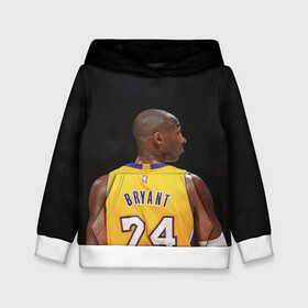 Детская толстовка 3D с принтом Kobe Bryant в городе Новоалтайск, 100% полиэстер | двухслойный капюшон со шнурком для регулировки, мягкие манжеты на рукавах и по низу толстовки, спереди карман-кенгуру с мягким внутренним слоем | angeles | basketball | bean | black mamba | bryant | kobe | lakers | los | nba | sport | usa | баскетбол | бин | брайант | коби | лейкерс | лос анджелес | нба | сша | черная мамба