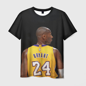 Мужская футболка 3D с принтом Kobe Bryant в городе Новоалтайск, 100% полиэфир | прямой крой, круглый вырез горловины, длина до линии бедер | angeles | basketball | bean | black mamba | bryant | kobe | lakers | los | nba | sport | usa | баскетбол | бин | брайант | коби | лейкерс | лос анджелес | нба | сша | черная мамба
