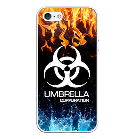 Чехол для iPhone 5/5S матовый с принтом UMBRELLA CORPORATION в городе Новоалтайск, Силикон | Область печати: задняя сторона чехла, без боковых панелей | biohazard | biohazard 7 | crocodile | fang | game | hand | monster | new umbrella | resident evil | resident evil 7 | umbrella | umbrella corp | umbrella corporation | zombie | обитель